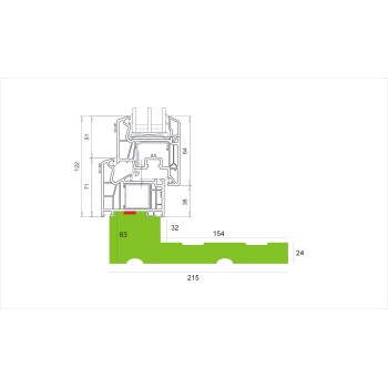 Veka Softline 76AD